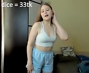 abbywyte is cute webcam girl. 19-year-old blonde. Speaks eng