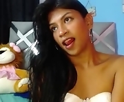 kimberlyn_burbano is shemale. 19-year-old webcam sex model. Speaks español